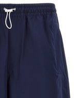 Gucci Blue Cotton Bermuda Shorts Gucci