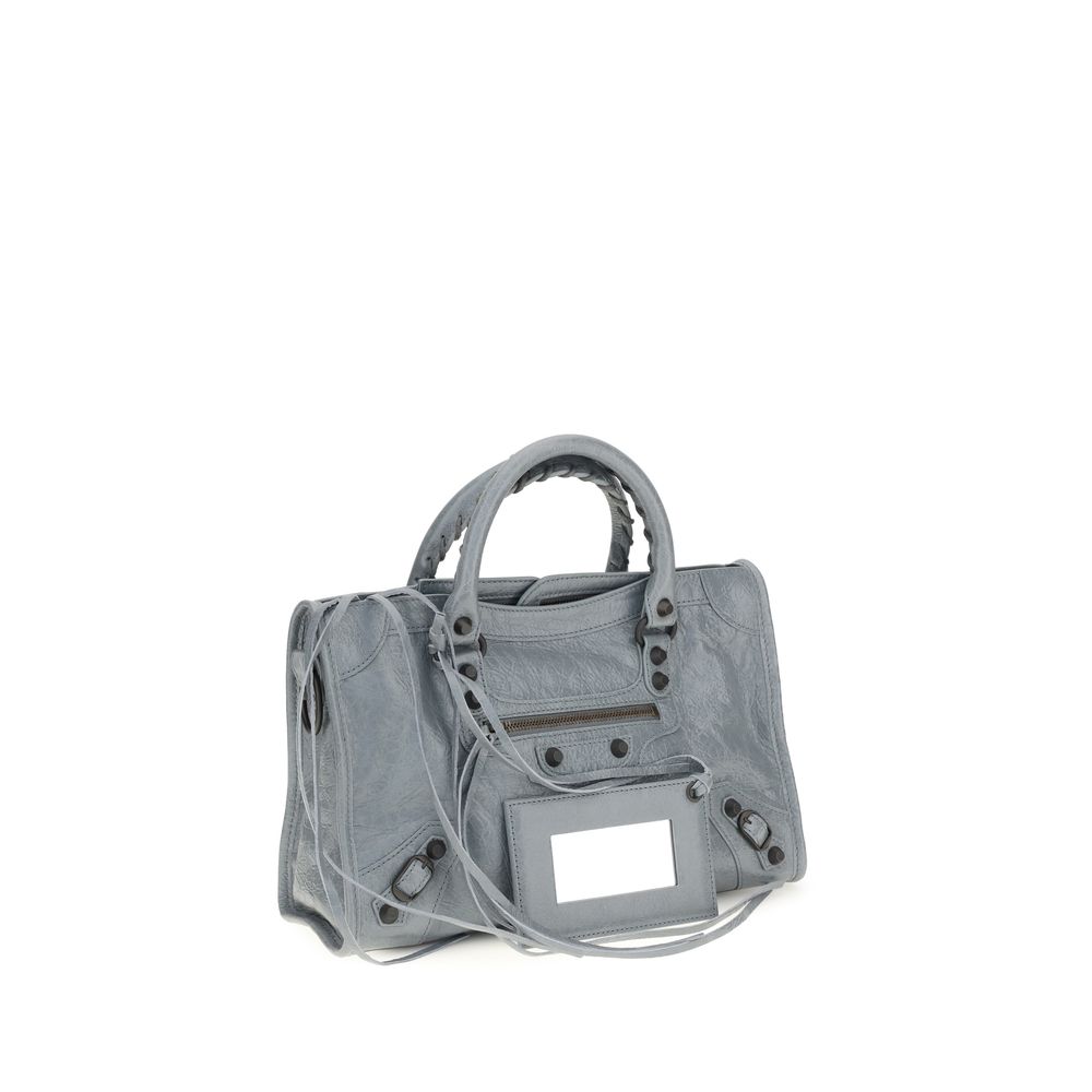 Balenciaga Blue Lamb Ovis Aries Aries Shoulder Bag Balenciaga