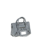Balenciaga Blue Lamb Ovis Aries Aries Shoulder Bag Balenciaga