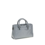 Balenciaga Blue Lamb Ovis Aries Aries Shoulder Bag Balenciaga