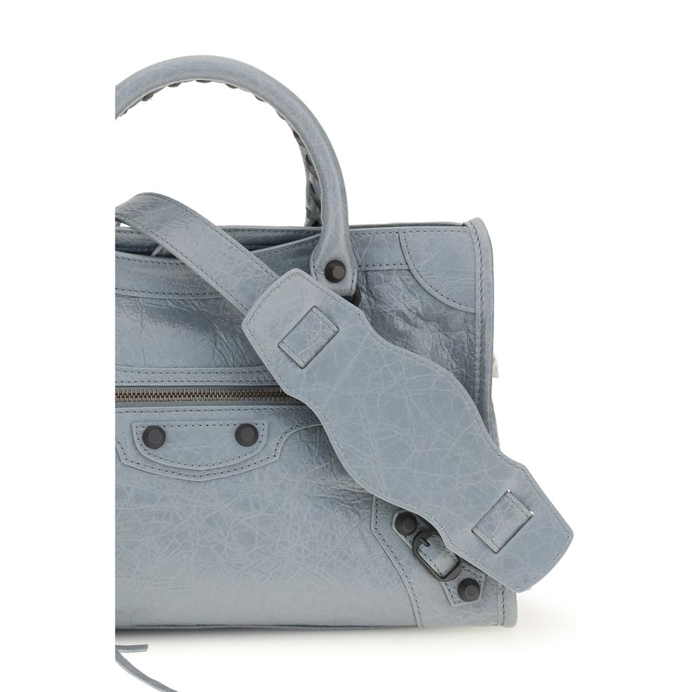 Balenciaga Blue Lamb Ovis Aries Aries Shoulder Bag Balenciaga