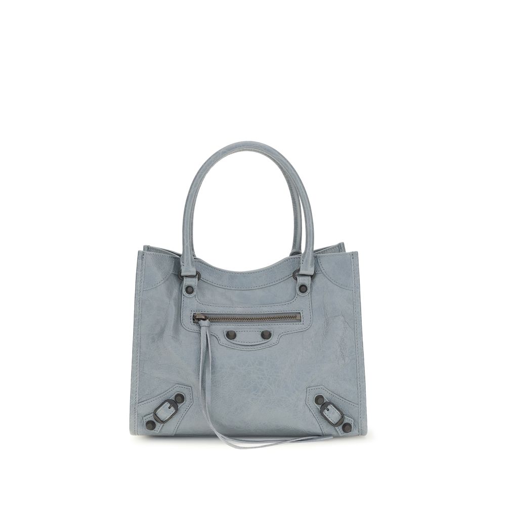 Balenciaga Blue Lamb Ovis Aries Aries Shoulder Bag Balenciaga