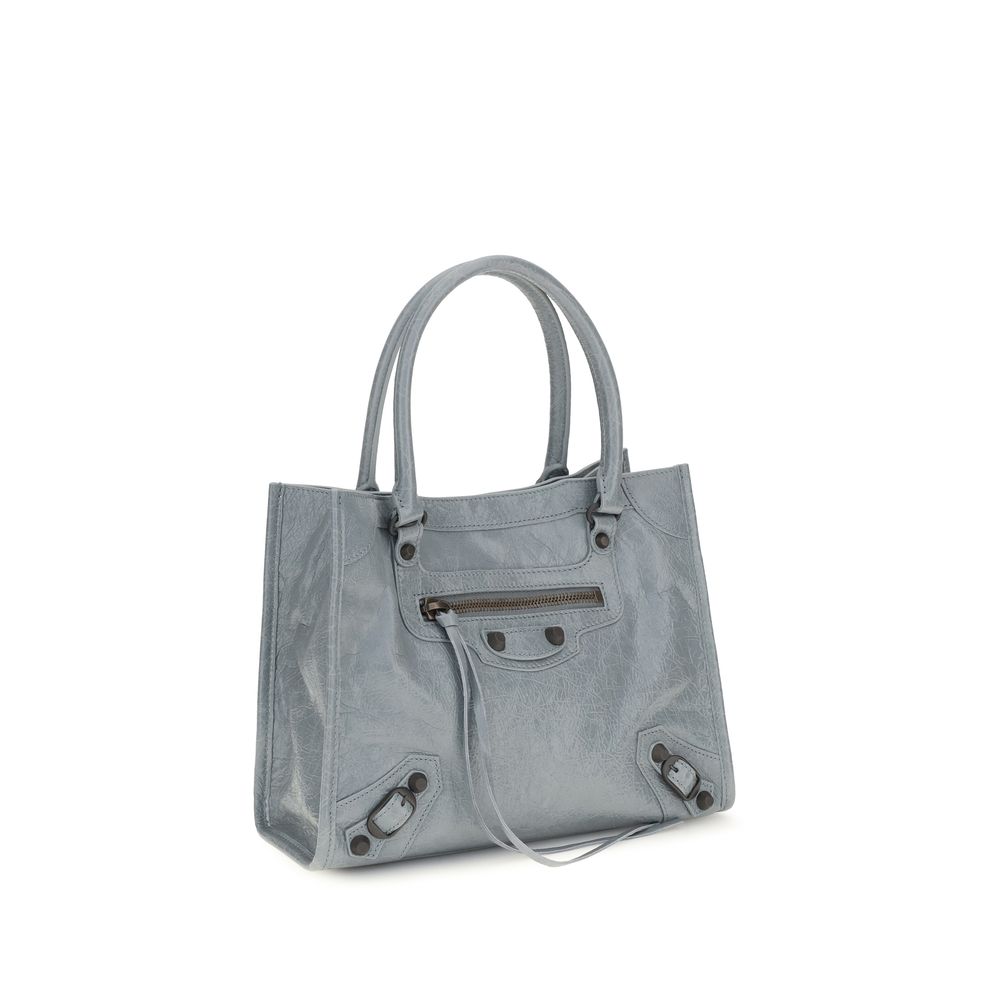 Balenciaga Blue Lamb Ovis Aries Aries Shoulder Bag Balenciaga