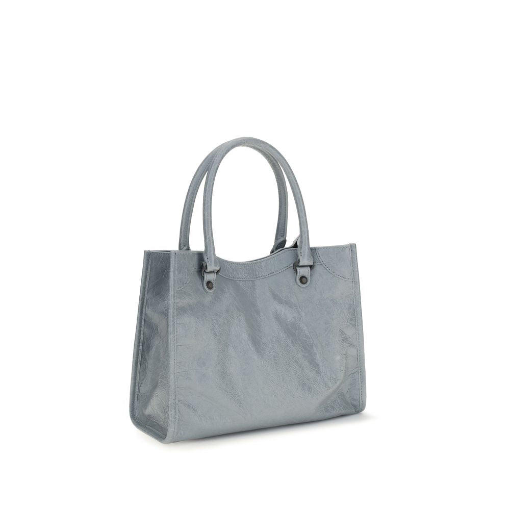 Balenciaga Blue Lamb Ovis Aries Aries Shoulder Bag Balenciaga