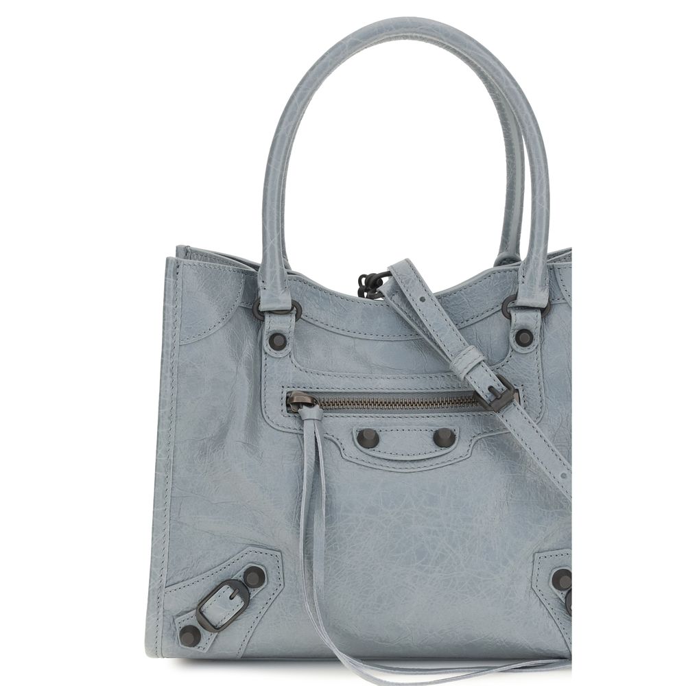 Balenciaga Blue Lamb Ovis Aries Aries Shoulder Bag Balenciaga