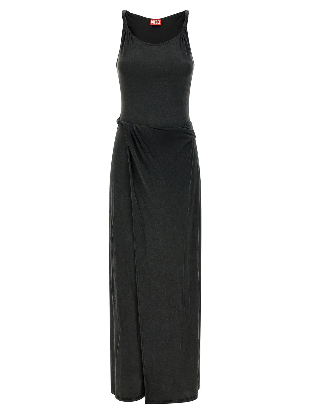 Diesel Black Modal Long Dress Diesel