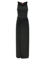 Diesel Black Modal Long Dress Diesel