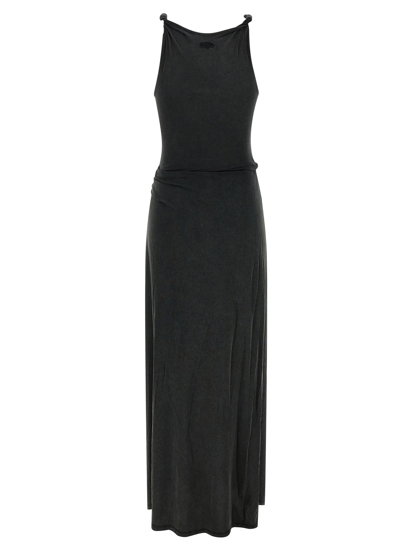 Diesel Black Modal Long Dress Diesel