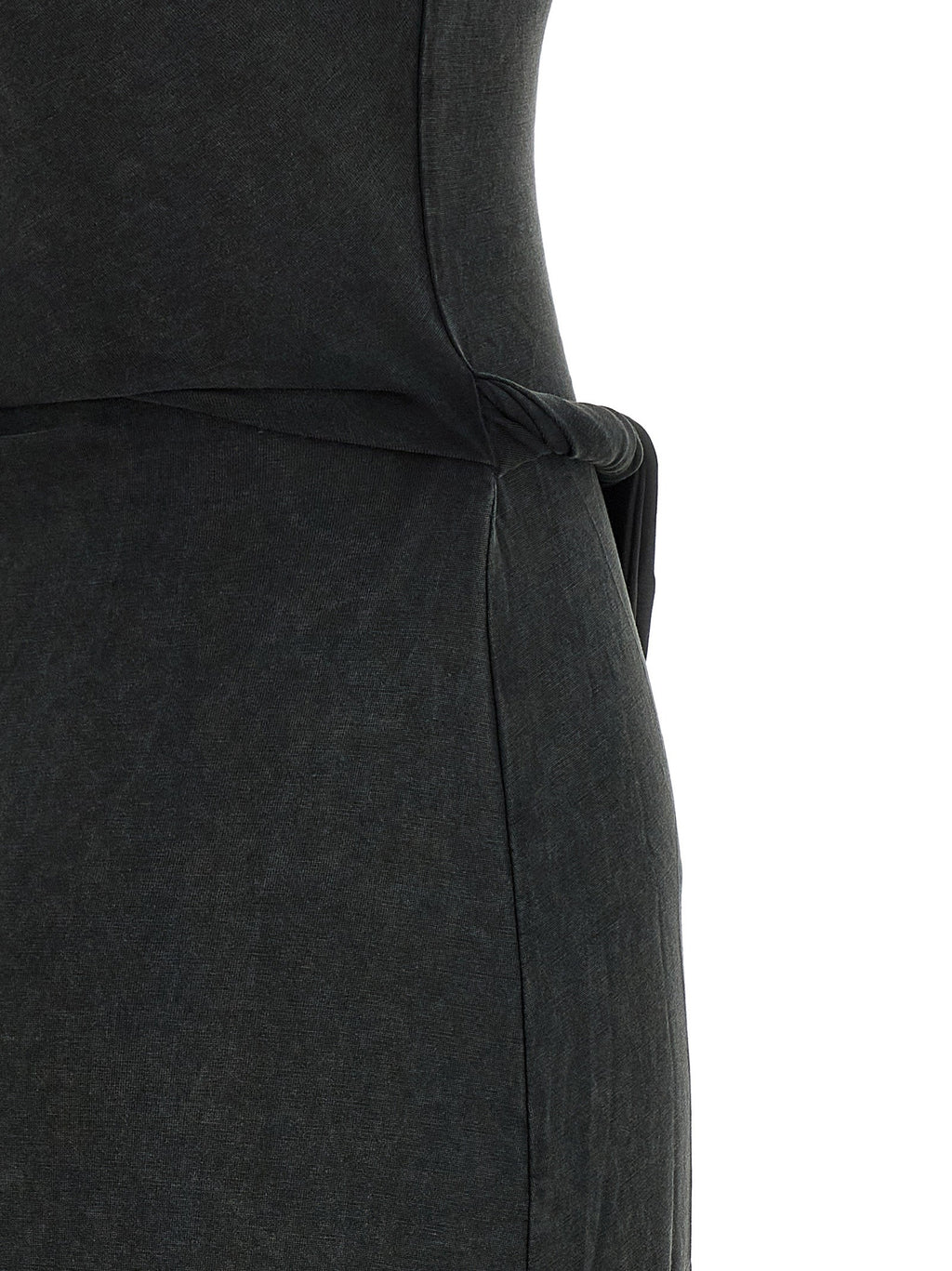 Diesel Black Modal Long Dress Diesel