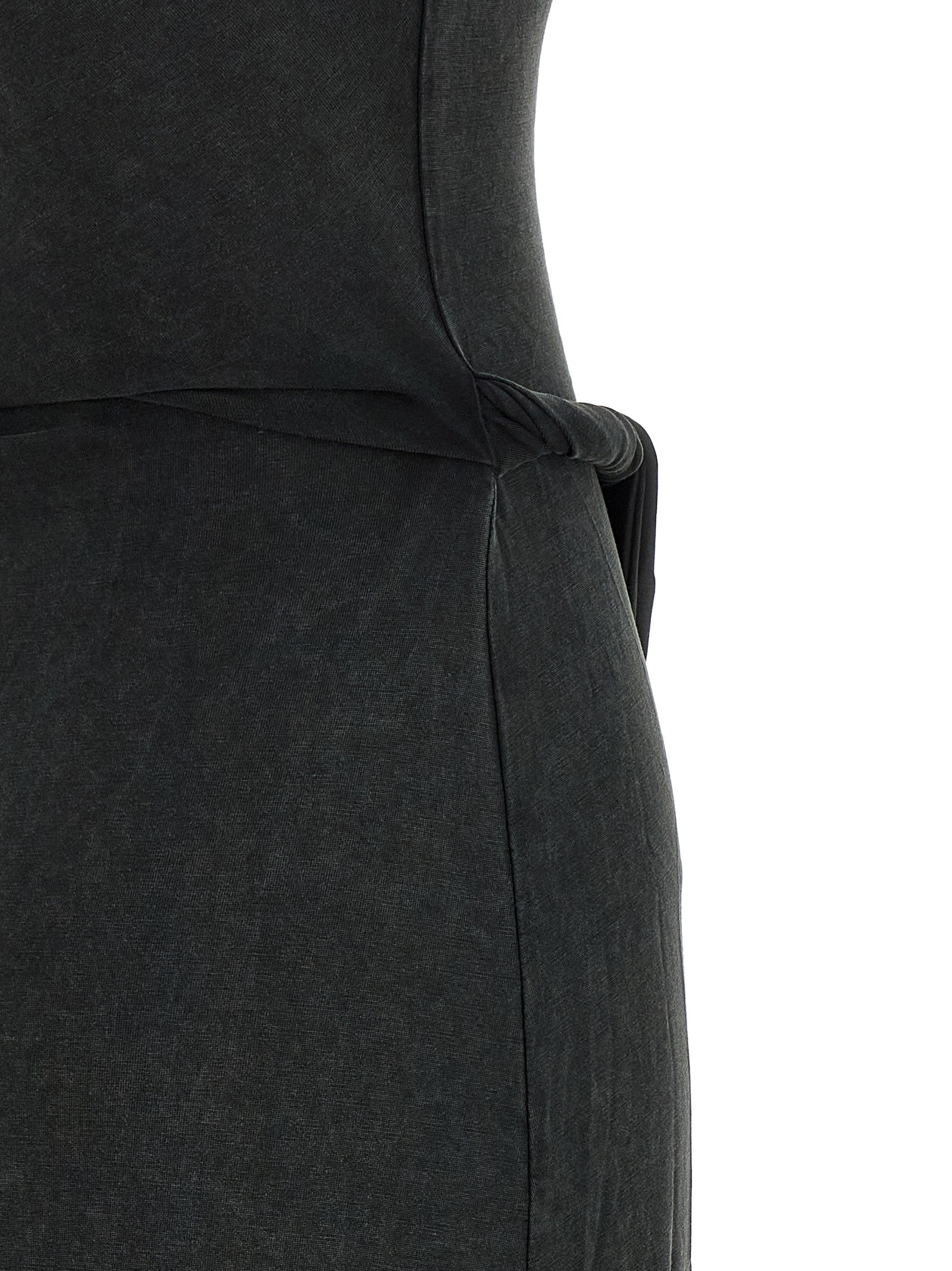 Diesel Black Modal Long Dress Diesel