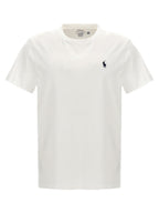 Polo Ralph Lauren White Cotton T-Shirt Polo Ralph Lauren