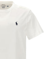 Polo Ralph Lauren White Cotton T-Shirt Polo Ralph Lauren
