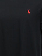 Polo Ralph Lauren Black Cotton T-Shirt Polo Ralph Lauren