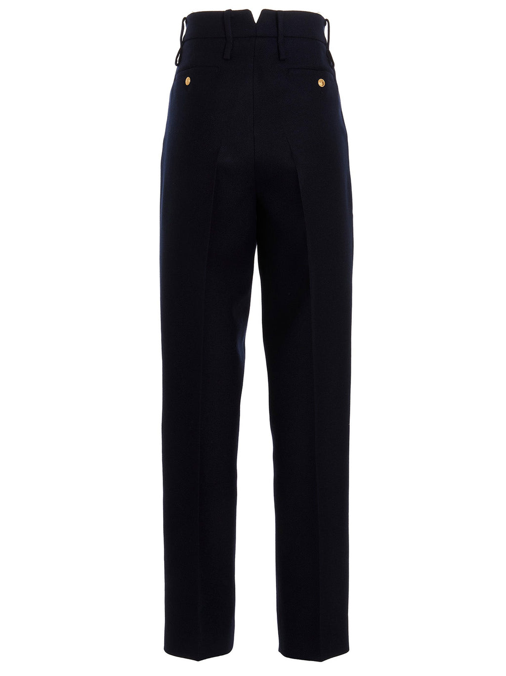 Gucci Blue Cashmere Casual Pants Gucci