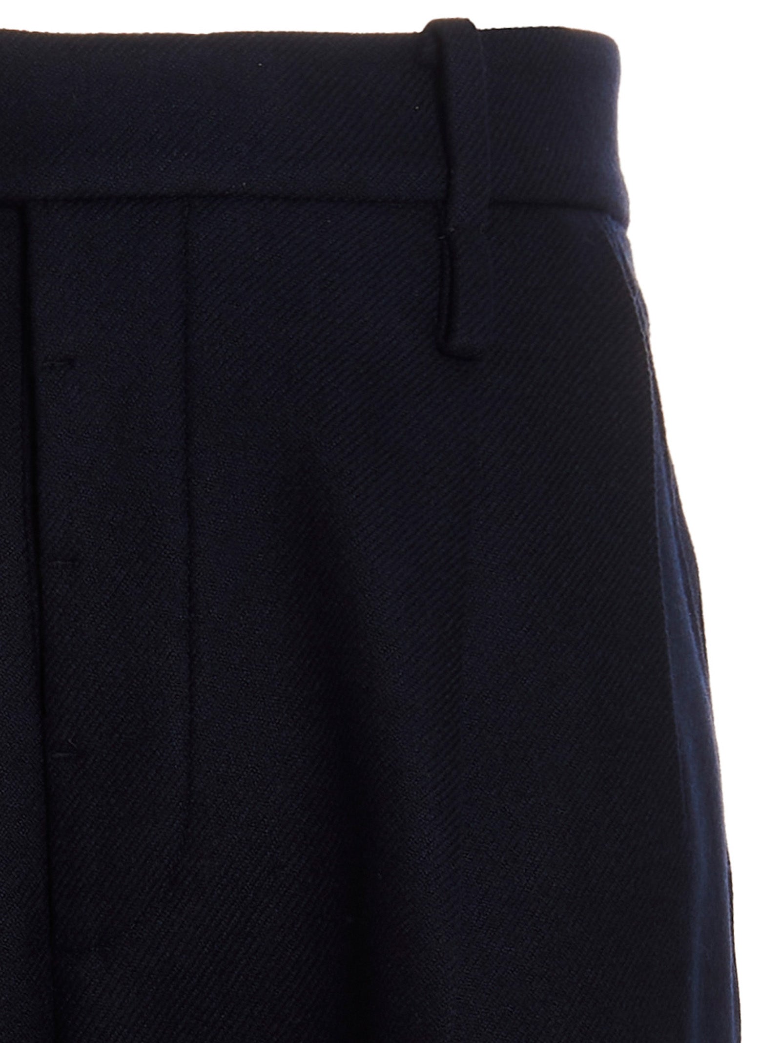 Gucci Blue Cashmere Casual Pants Gucci