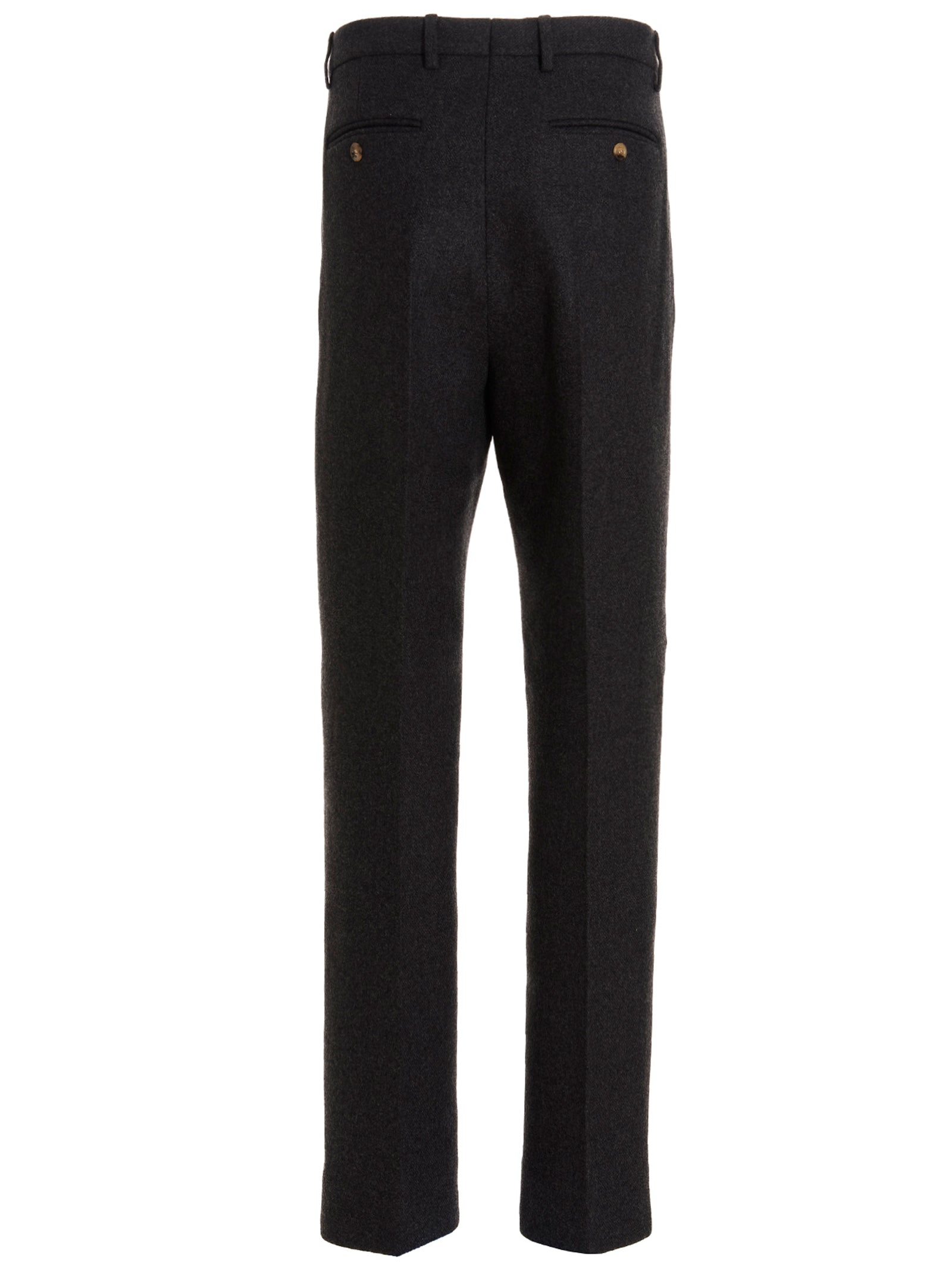 Gucci Gray Wool Dress Pants Gucci