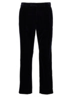 Gucci Blue Cotton Casual Pants Gucci