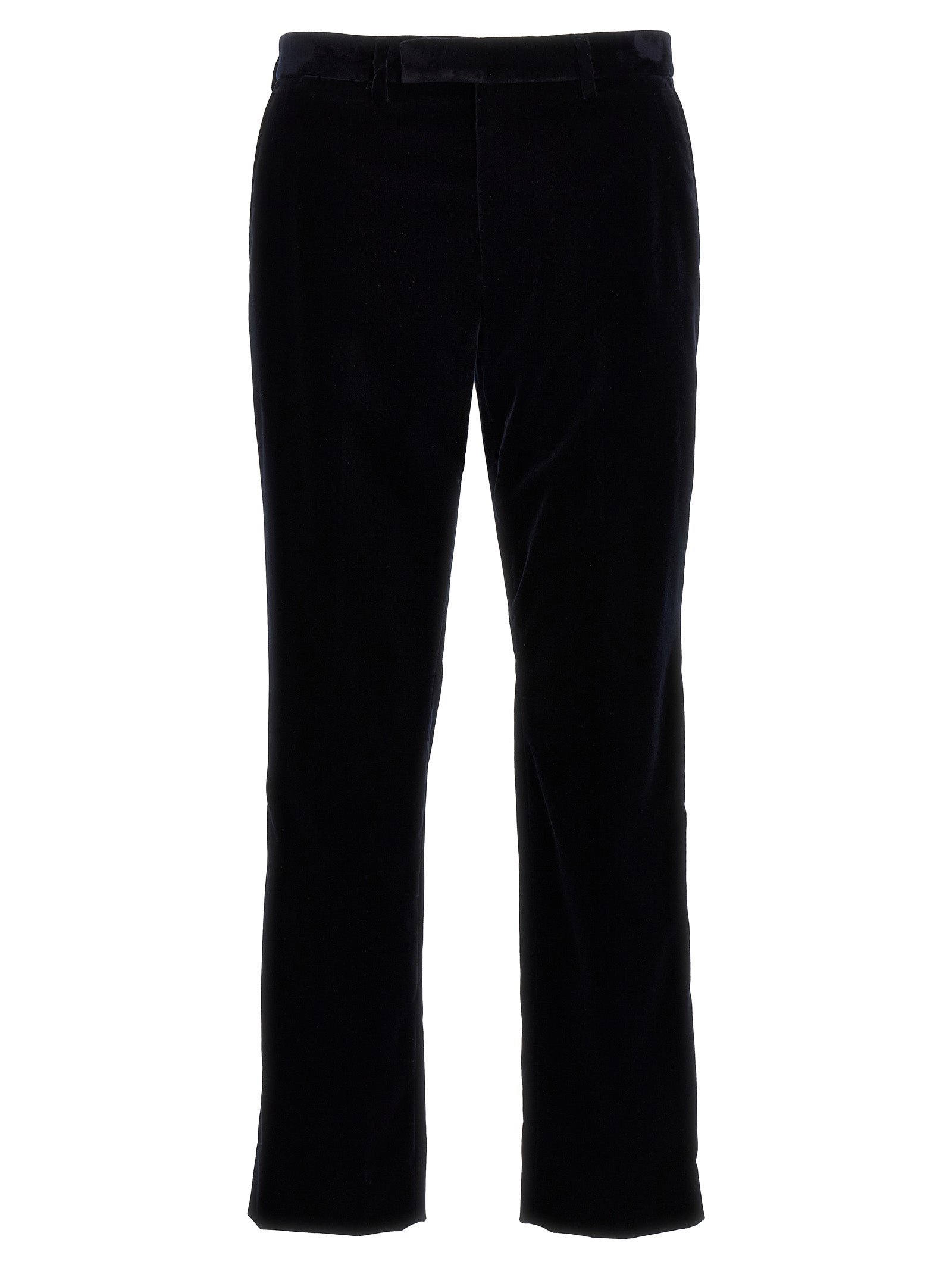 Gucci Blue Cotton Casual Pants Gucci