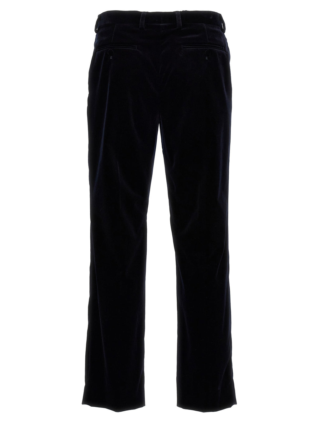 Gucci Blue Cotton Casual Pants Gucci