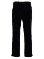 Gucci Blue Cotton Casual Pants Gucci