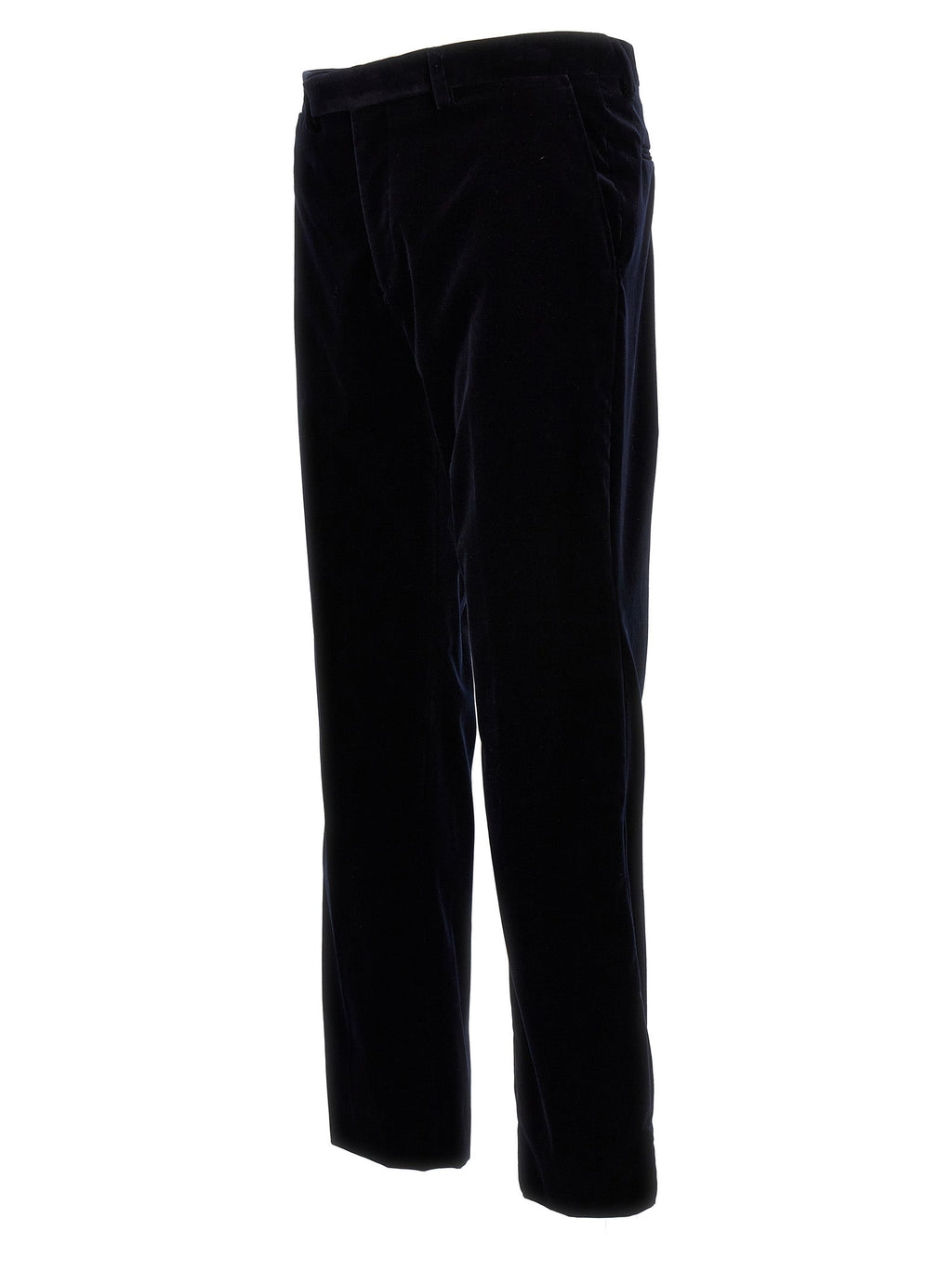 Gucci Blue Cotton Casual Pants Gucci