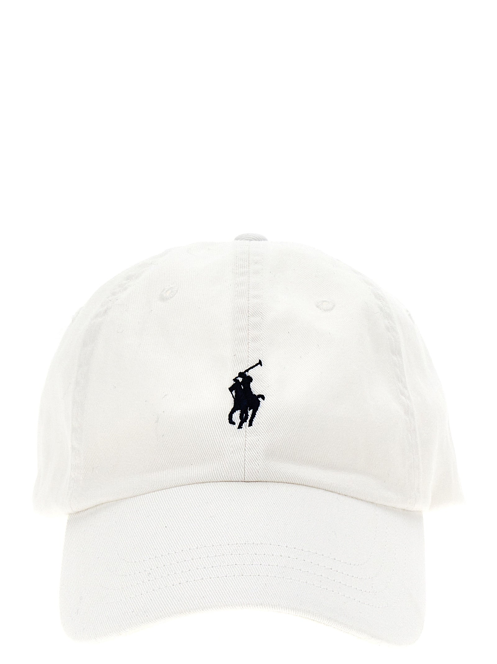 Polo Ralph Lauren White Cotton Cap (Baseball Hat) Polo Ralph Lauren