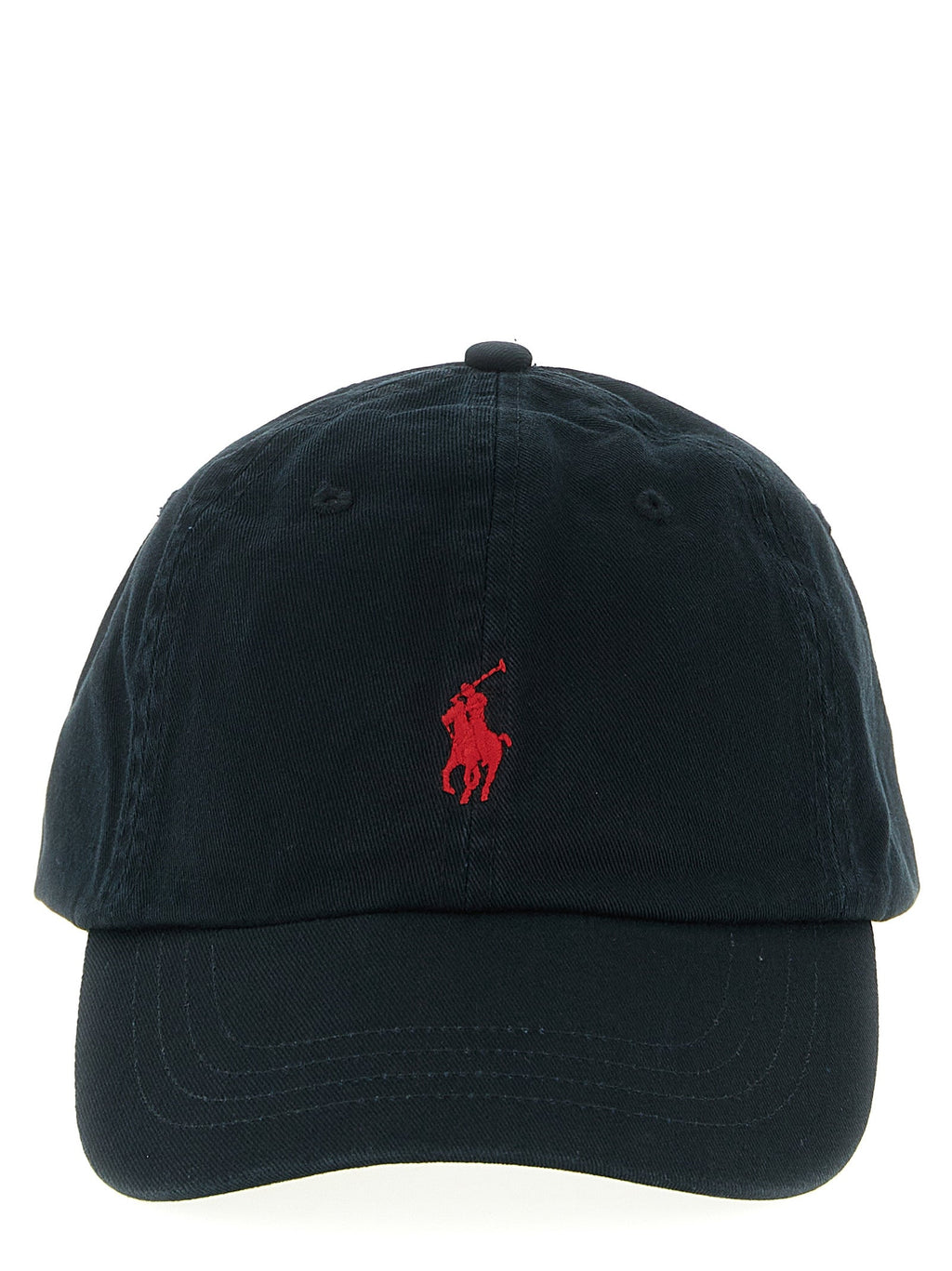 Polo Ralph Lauren Black Cotton Cap (Baseball Hat) Polo Ralph Lauren