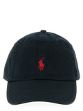 Polo Ralph Lauren Black Cotton Cap (Baseball Hat) Polo Ralph Lauren