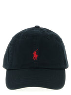 Polo Ralph Lauren Black Cotton Cap (Baseball Hat) Polo Ralph Lauren
