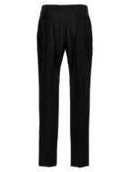 Saint Laurent Black Acetate Dress Pants Saint Laurent