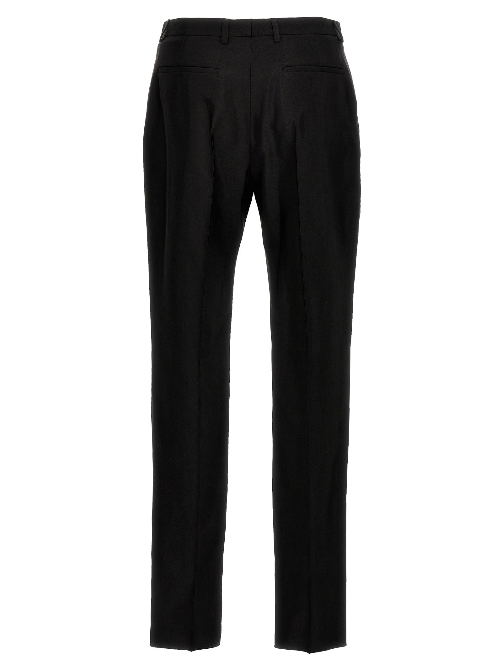 Saint Laurent Black Acetate Dress Pants Saint Laurent