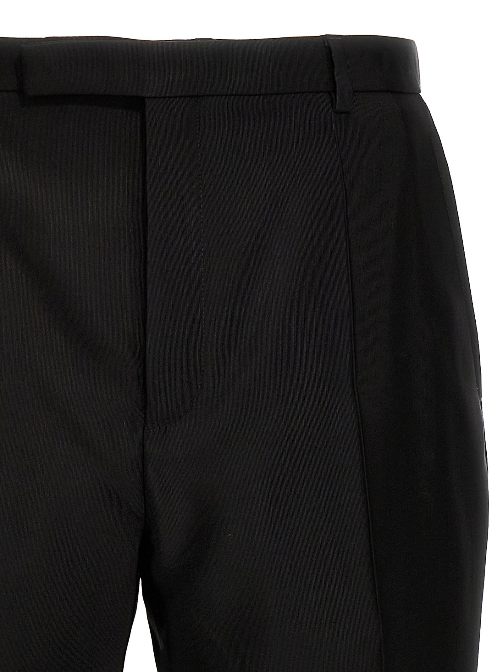 Saint Laurent Black Acetate Dress Pants Saint Laurent
