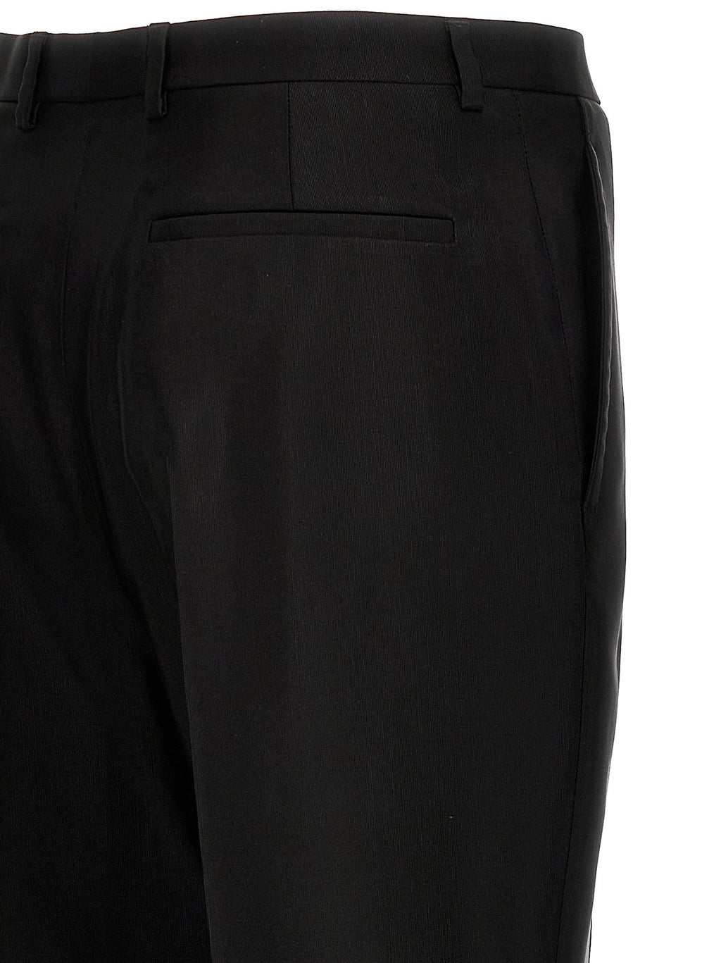 Saint Laurent Black Acetate Dress Pants Saint Laurent
