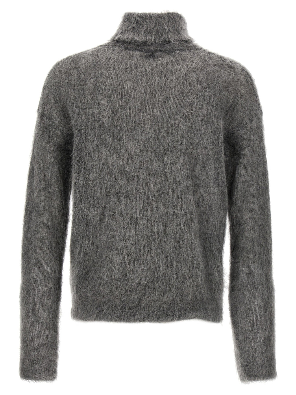 Saint Laurent Gray Wool Cardigan Saint Laurent