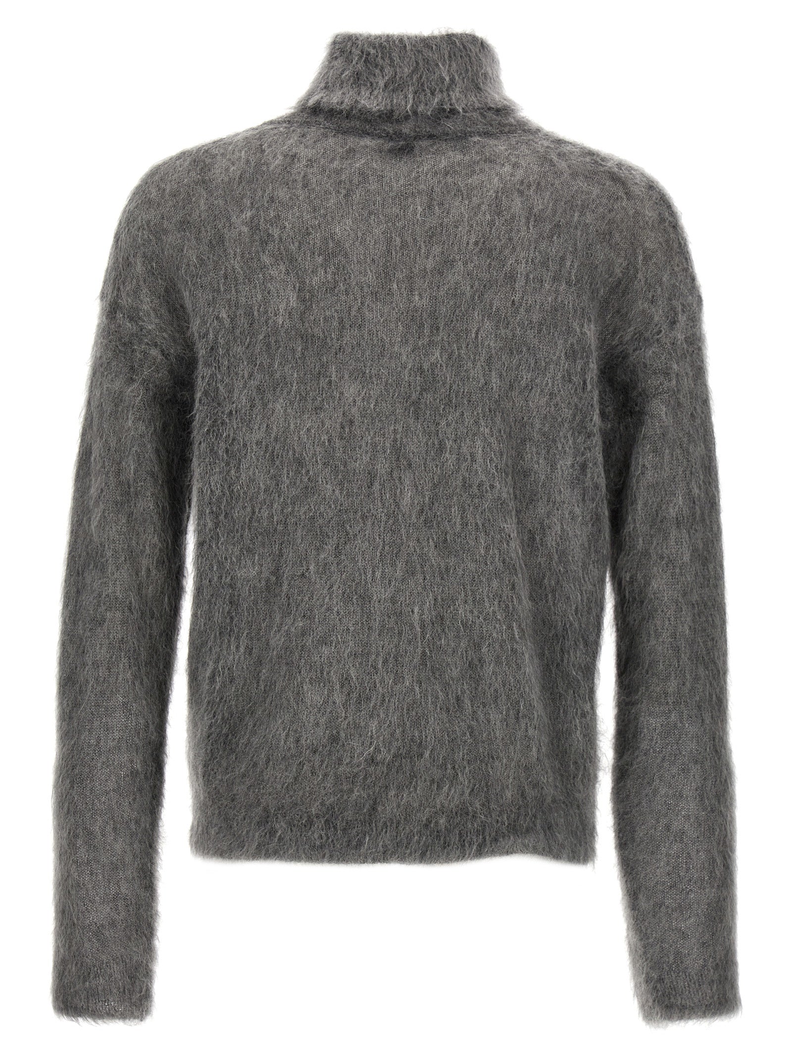 Saint Laurent Gray Wool Cardigan Saint Laurent