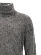 Saint Laurent Gray Wool Cardigan Saint Laurent