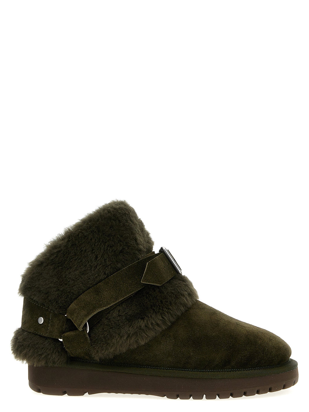 Burberry Bicolor Leather Ankle Boots Burberry