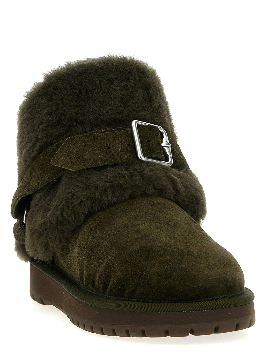 Burberry Bicolor Leather Ankle Boots Burberry