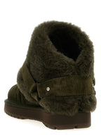 Burberry Bicolor Leather Ankle Boots Burberry