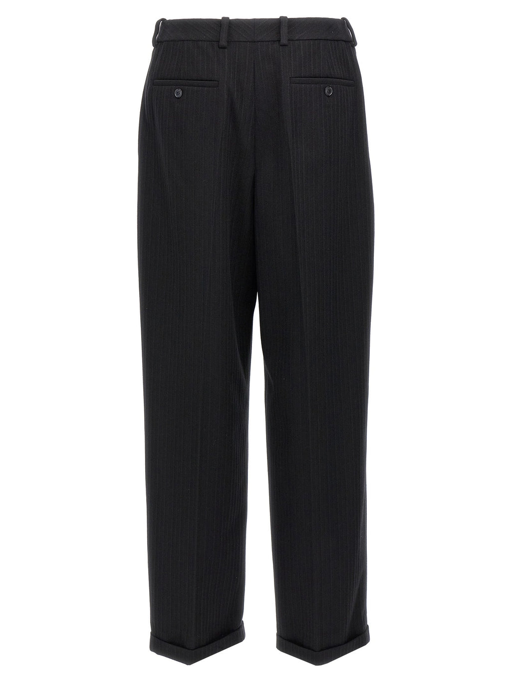 Saint Laurent Black Wool Dress Pants Saint Laurent