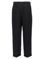 Saint Laurent Black Wool Dress Pants Saint Laurent