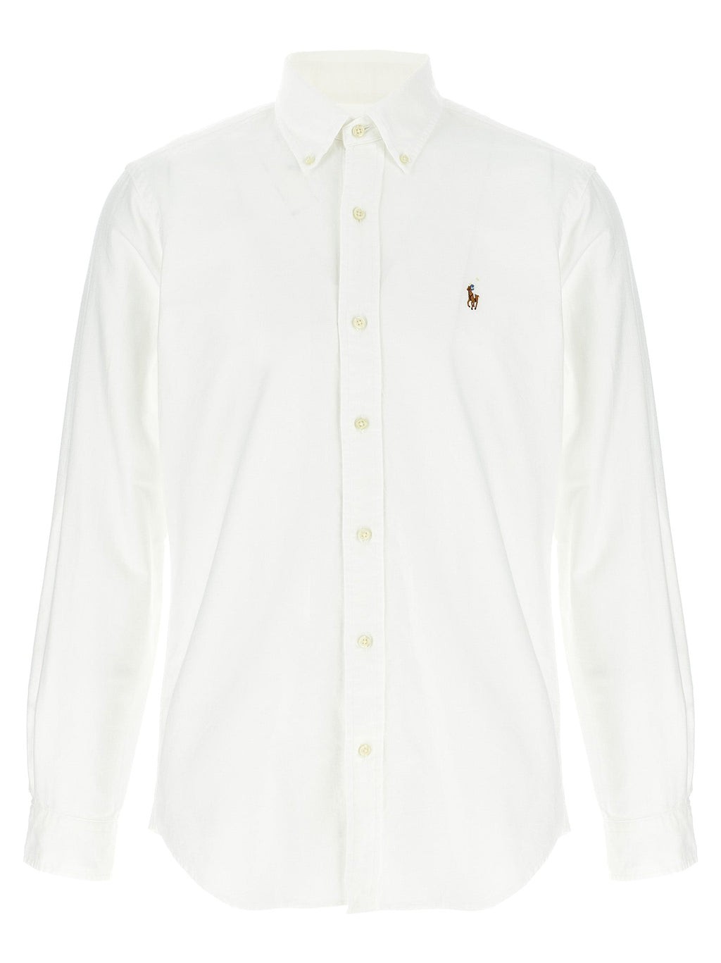 Polo Ralph Lauren White Cotton Blouse Polo Ralph Lauren