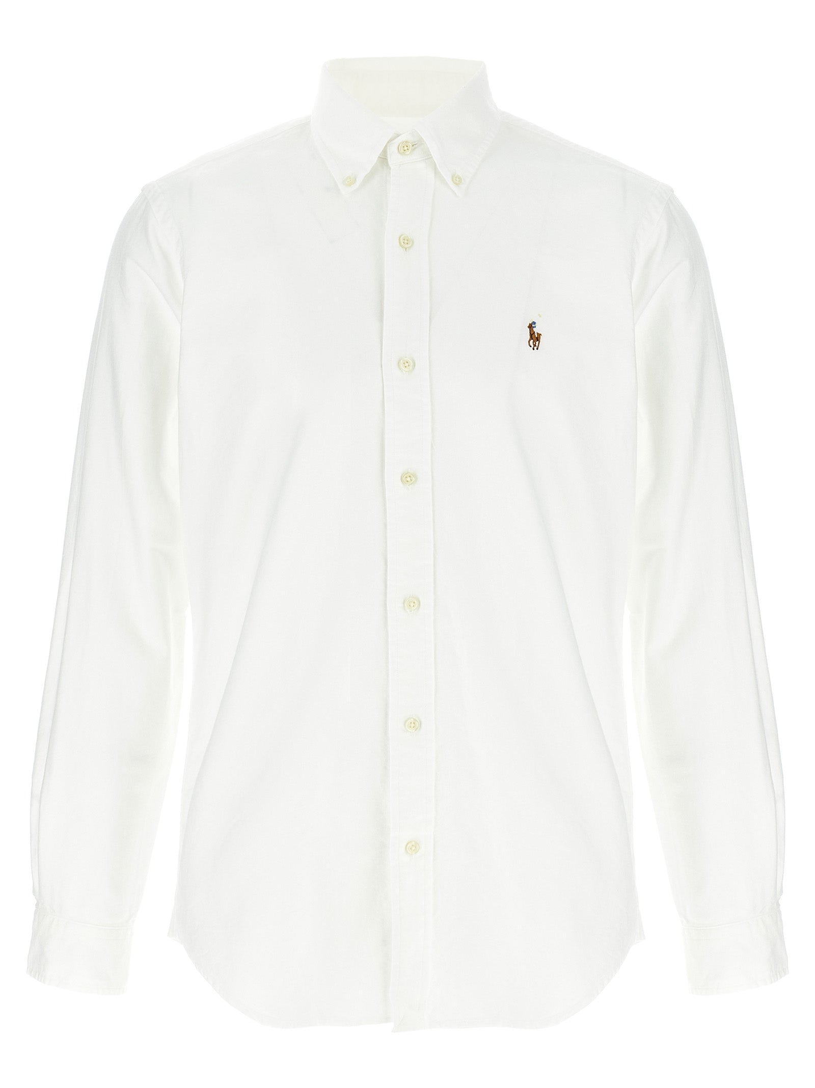 Polo Ralph Lauren White Cotton Blouse Polo Ralph Lauren