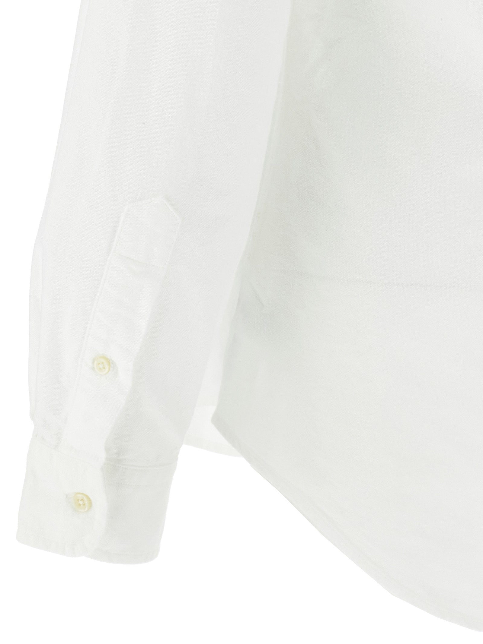 Polo Ralph Lauren White Cotton Blouse Polo Ralph Lauren