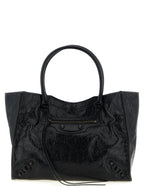 Balenciaga Black Lamb Leather Tote Bag Balenciaga