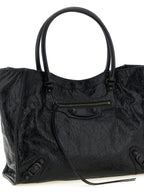 Balenciaga Black Lamb Leather Tote Bag Balenciaga