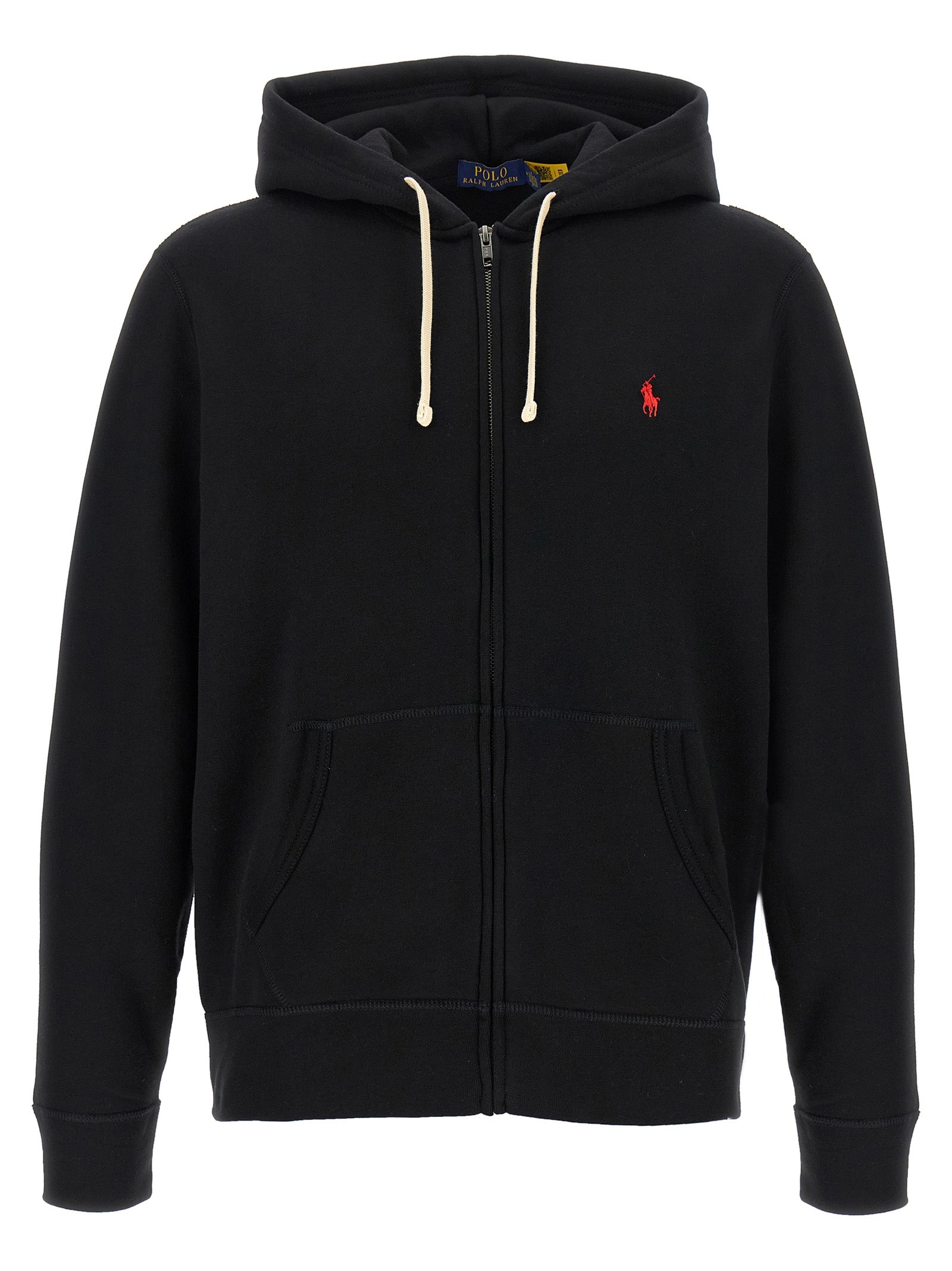Polo Ralph Lauren Black Cotton Sweatshirt Polo Ralph Lauren