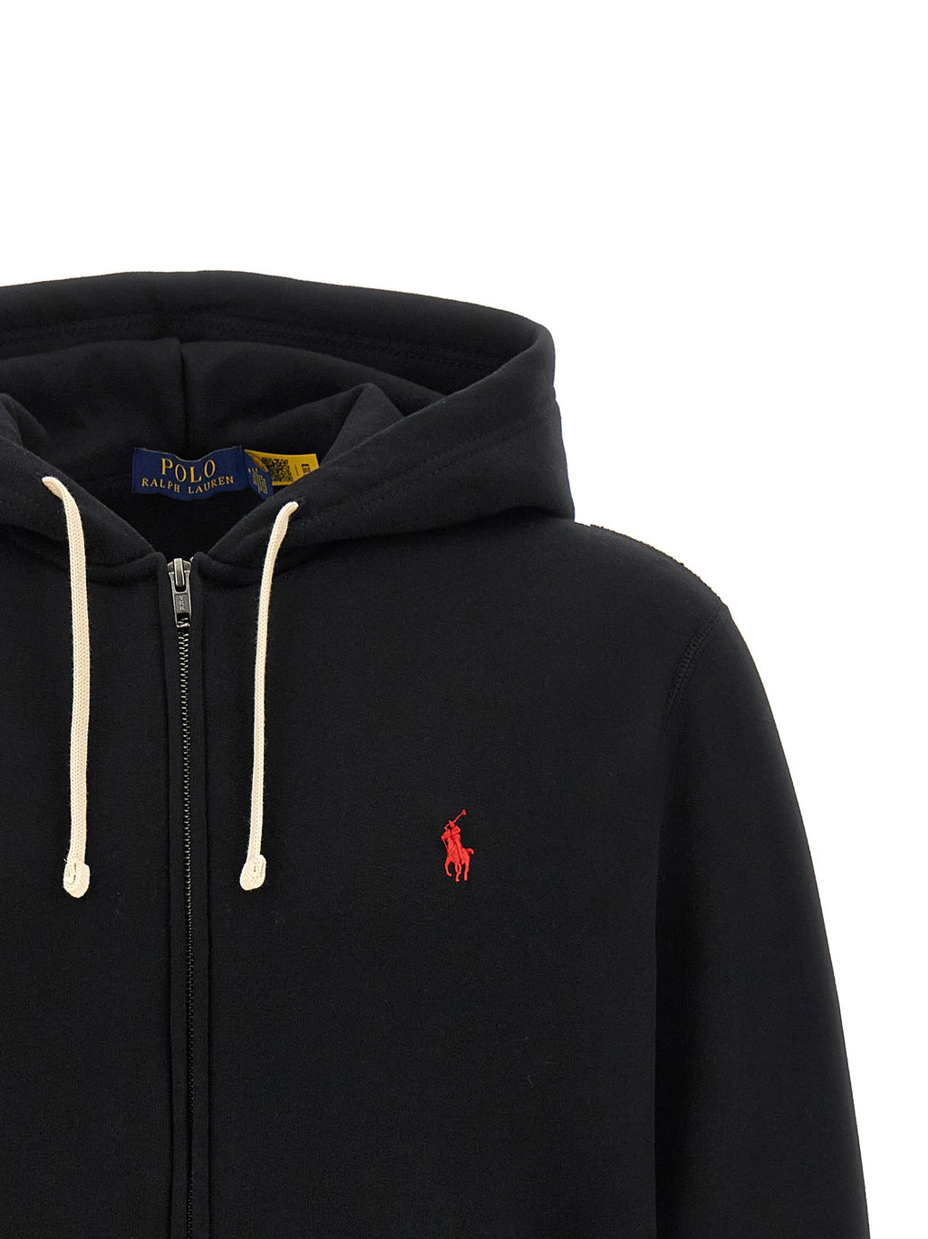 Polo Ralph Lauren Black Cotton Sweatshirt Polo Ralph Lauren
