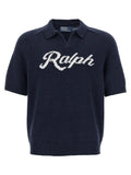 Polo Ralph Lauren Blue Linen Cardigan Polo Ralph Lauren
