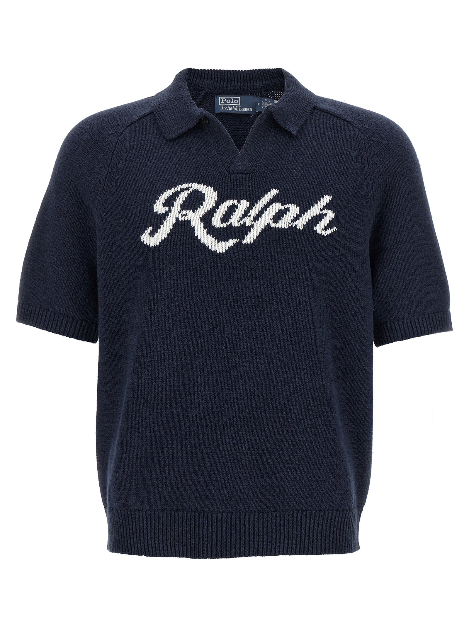 Polo Ralph Lauren Blue Linen Cardigan Polo Ralph Lauren